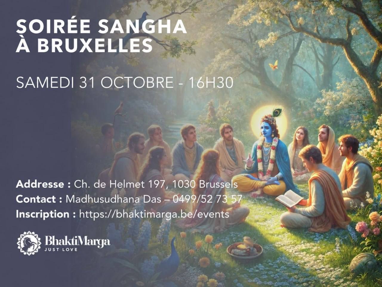 SOIRÉE SANGHA À BRUXELLES